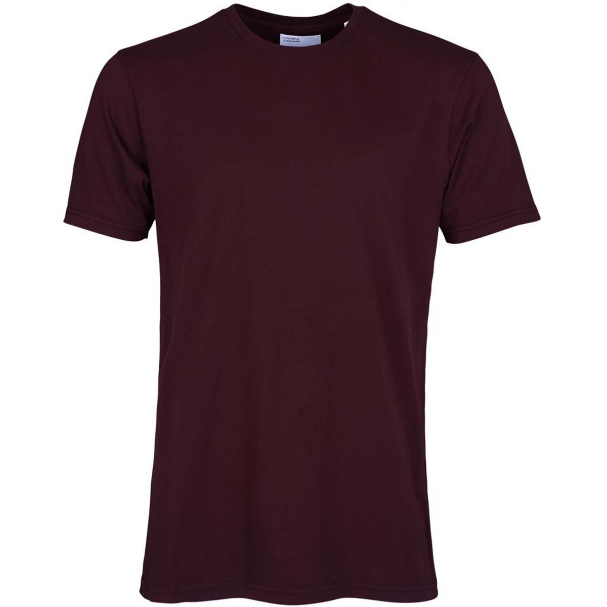 Unisex Classic Organic T-Shirt, Oxblood Red - Colorful Standard