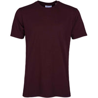 Unisex Classic Organic T-Shirt, Oxblood Red - Colorful Standard