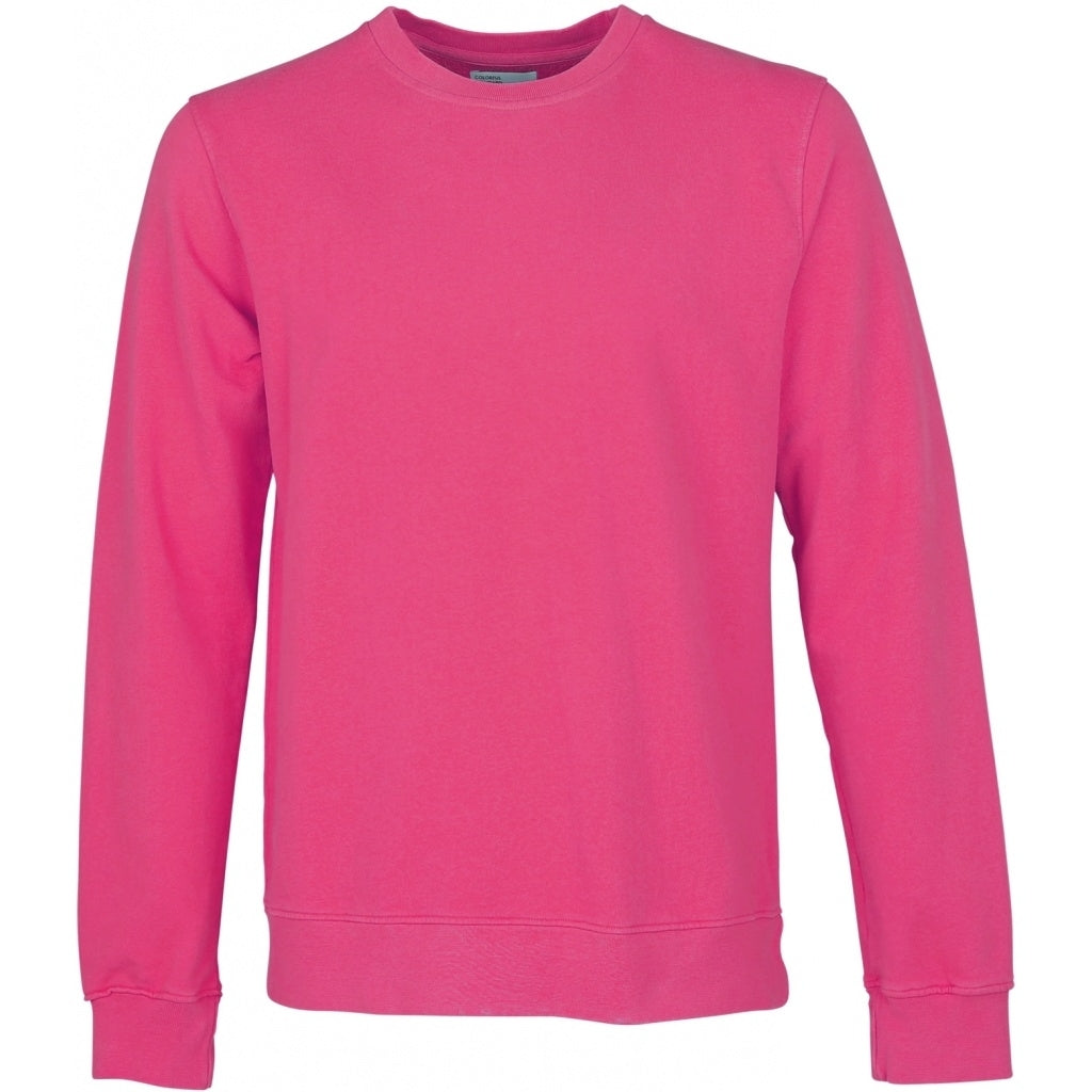 Classic Organic Unisex Crewneck Sweatshirt, Bubblegum Pink