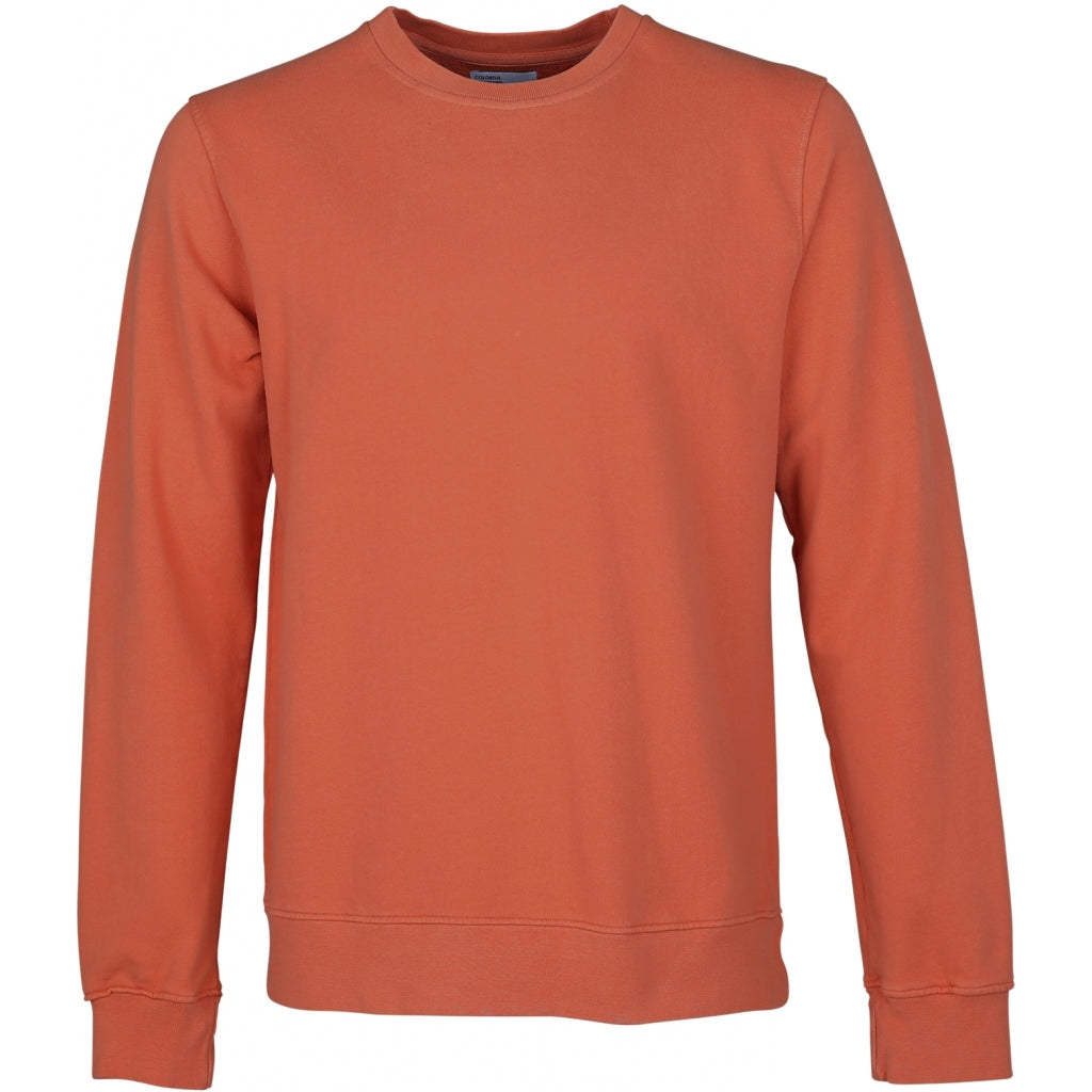 Classic Organic Unisex Crewneck Sweatshirt, Dark Amber