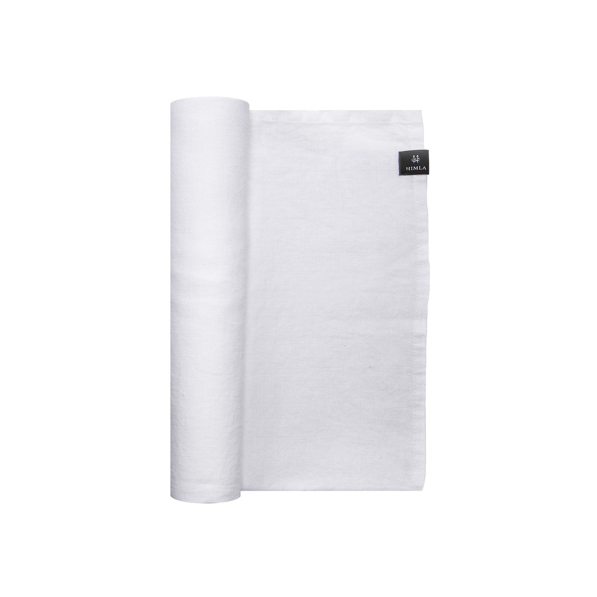 Sunshine Linen Runner, White - Himla