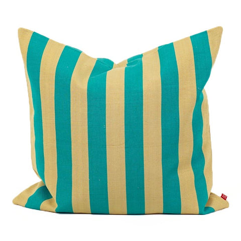 Fifi Cushion, Lime and Beige