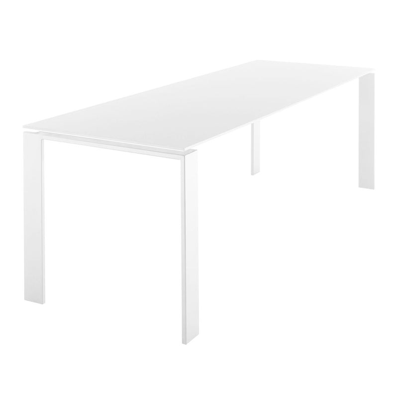 Four Table, White 158 x 79 cm