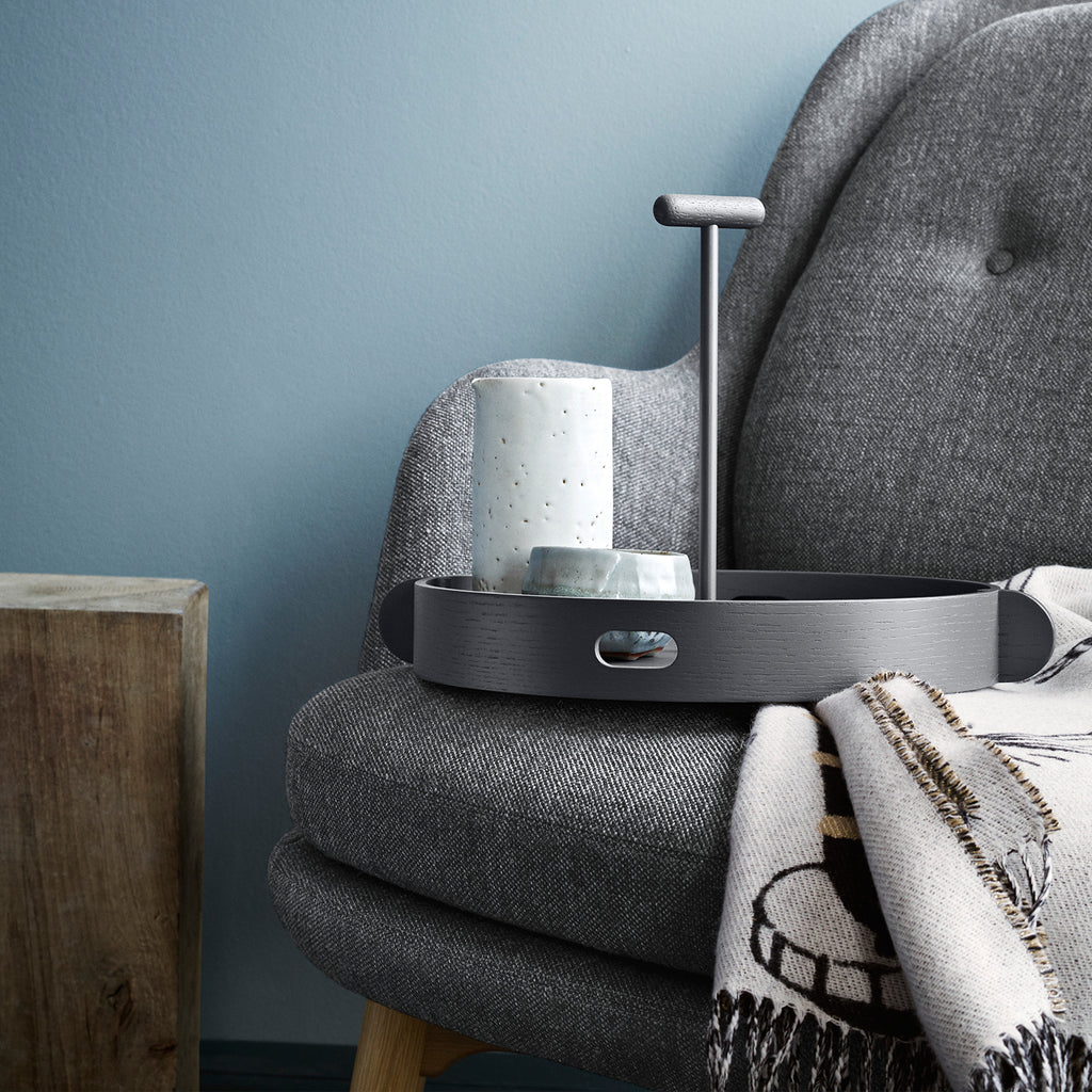 Fri Lounge Chair JH5 by Fritz Hansen, Luxury Armchair Re-Wool – ARIA
