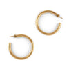 Hollow Hoop, Gold Earrings
