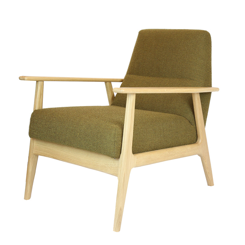 Jackson Armchair, Mustard Green