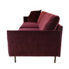 Juno 3 Seater Sofa, Wine Red