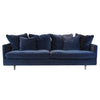 Julia 3 Seater Sofa, Blue Velvet