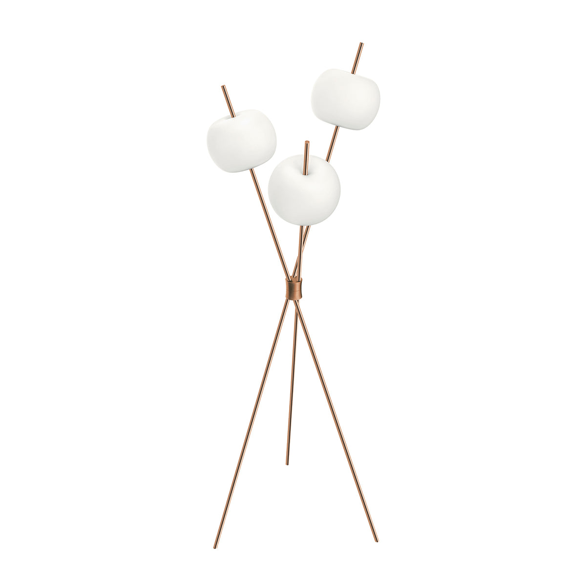Kushi Floor Light, Brass - KDLN