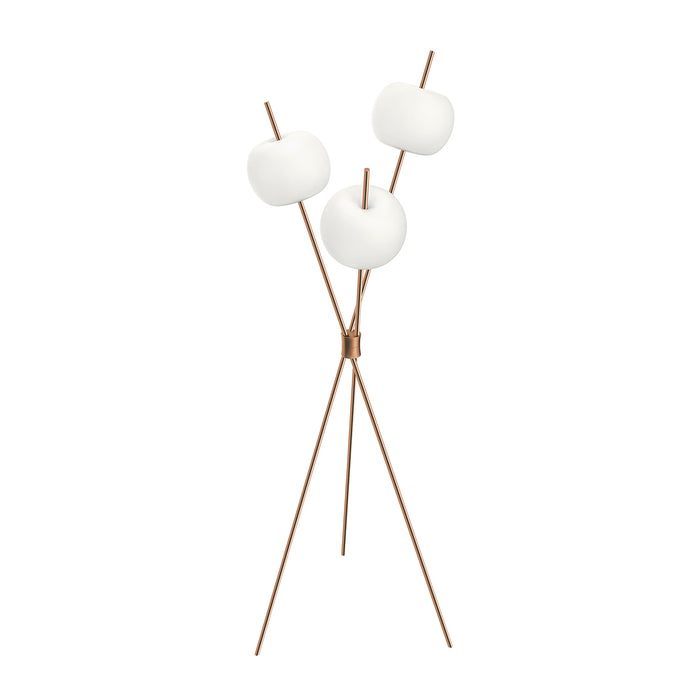Kushi Floor Light, Brass - KDLN