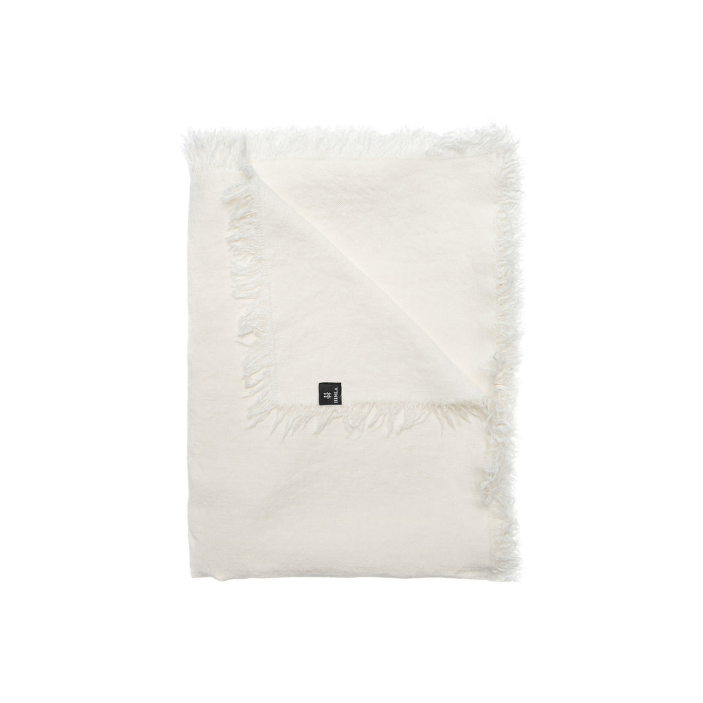 Merlin Throw, Off White – ARIA