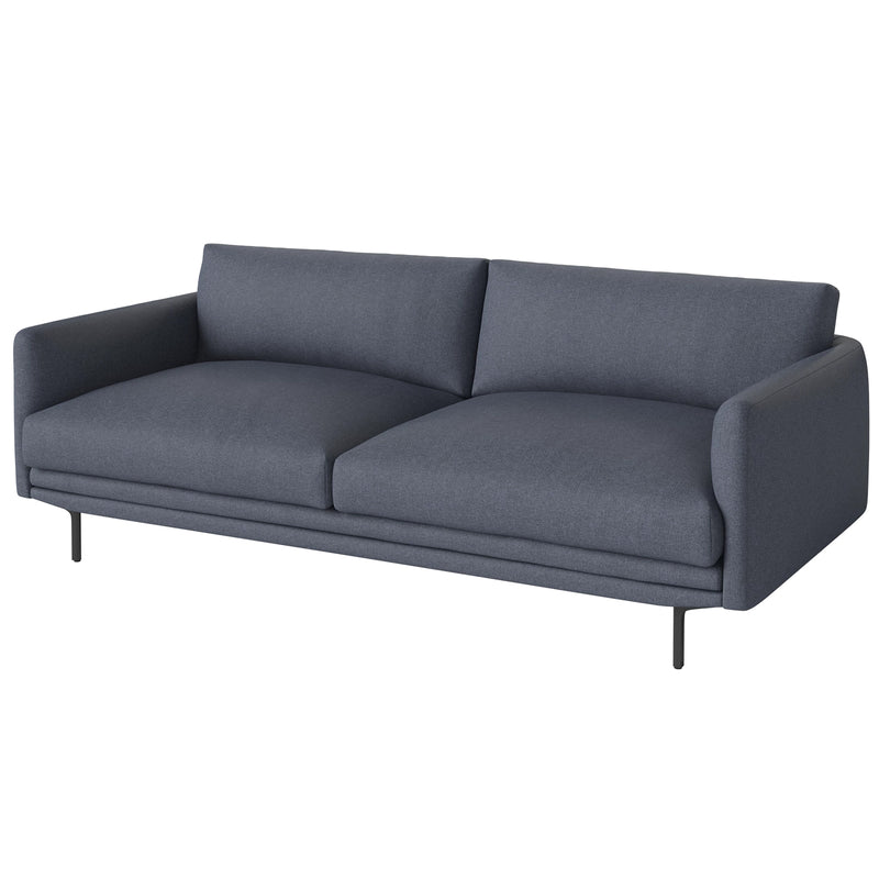 Lomi 2.5 Seater Sofa, Mira Blue
