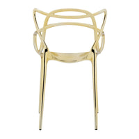 Masters Chair, Metallic Finish - Kartell