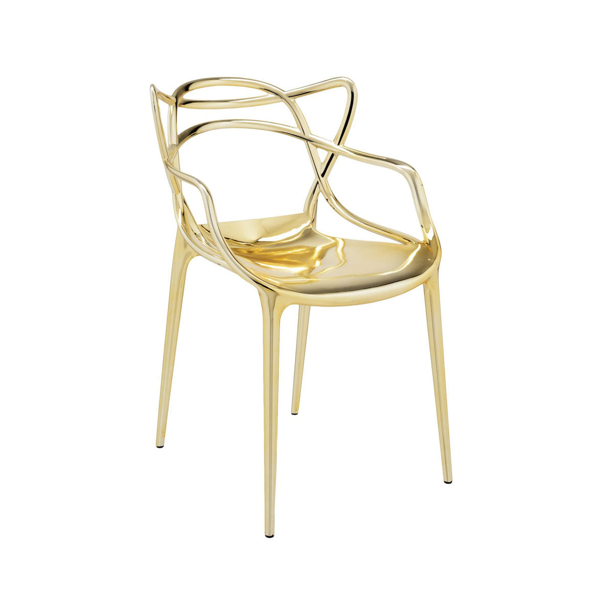 Masters Chair, Metallic Finish - Kartell