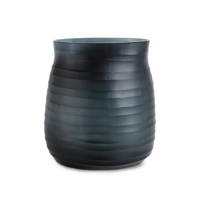 Mathura Vase, Dark Indigo