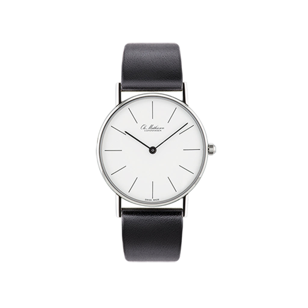 OM2.33.Q Watch, Leather Strap