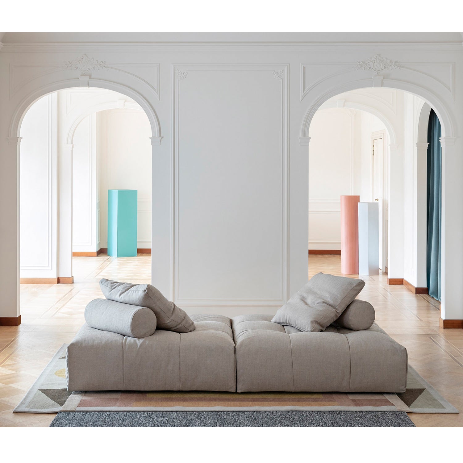 Pixel Modular Sofa, No2 by Saba Italia, Luxury Sectional Settee – ARIA