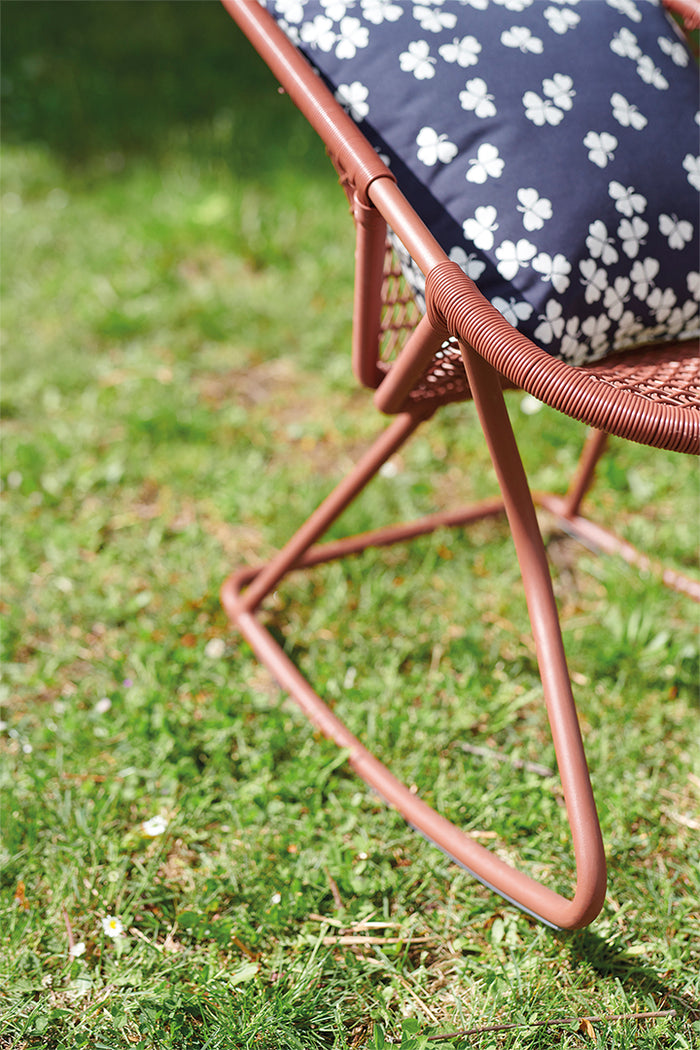 Sixties Rocking Chair, Cotton White