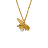 Bumble Bee Necklace, Gold Plated