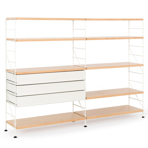 Tria Low Shelving Cabinet
