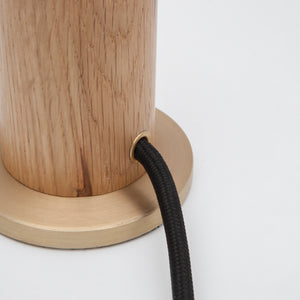 Knuckle Lamp, Wood