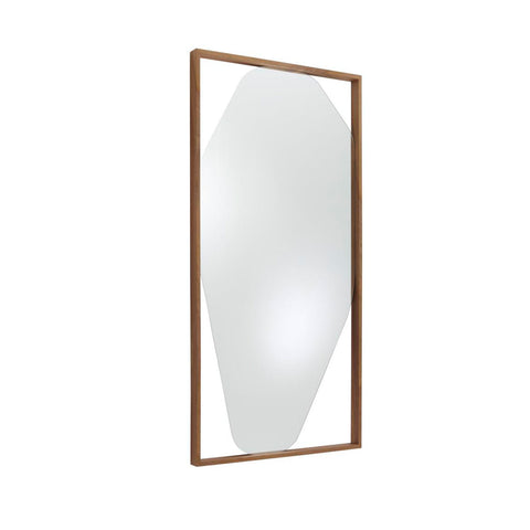 Belize Mirror, Black Stained Ash