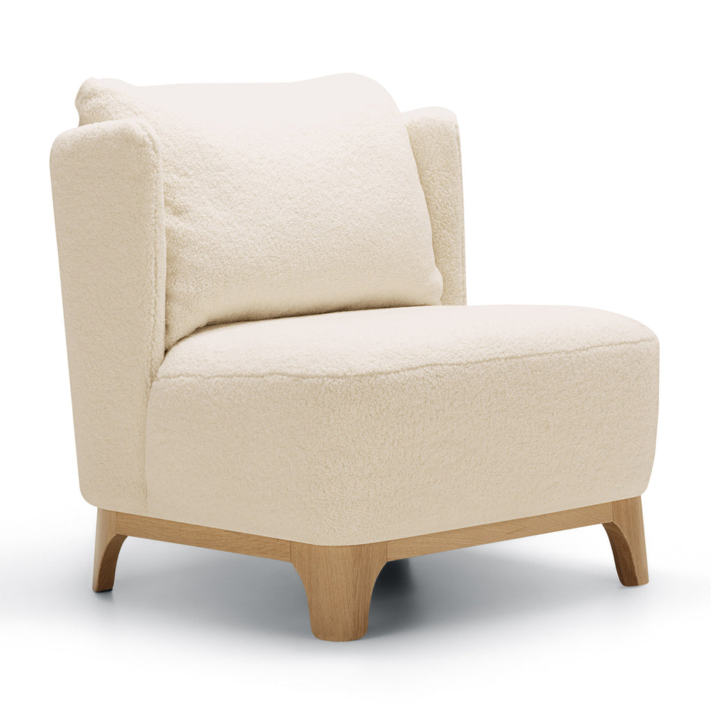 Alma Armchair, Poodle Cream