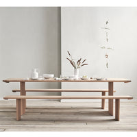 Alp Dining Bench, Oak