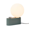 Alumina Table Lamp & Sphere Bulb