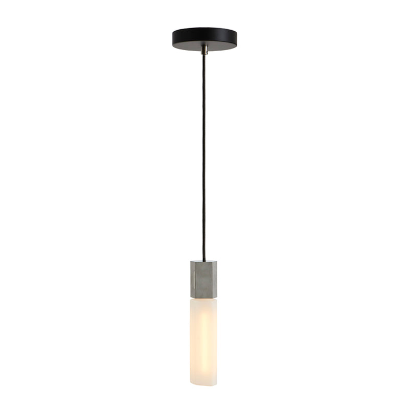 Basalt Suspension Lighting Set, Steel