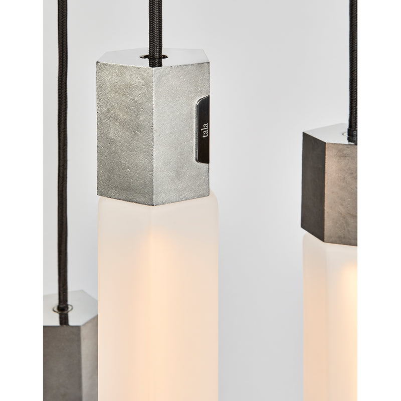 Basalt Suspension Lighting Set, Steel - Tala