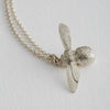 Baby Bee Necklace, Gold Plated
