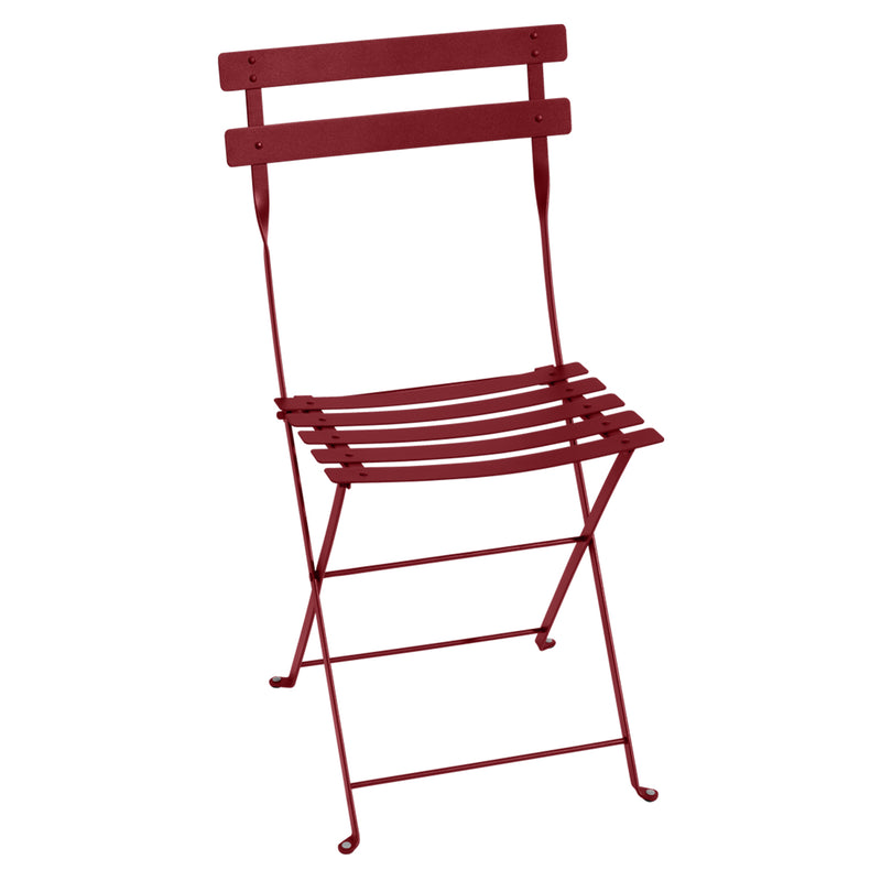 Bistro Folding Metal Chair, Cactus