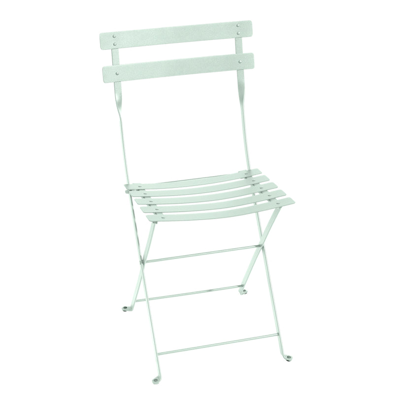 Bistro Folding Metal Chair, Cactus