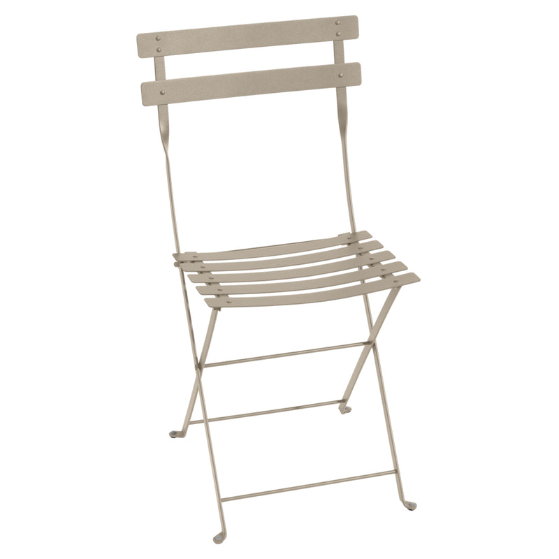 Bistro Folding Metal Chair, Cactus