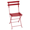 Bistro Folding Metal Chair, Cactus