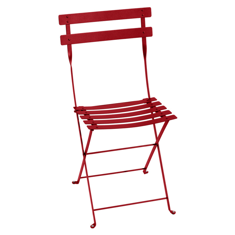 Bistro Folding Metal Chair, Cactus