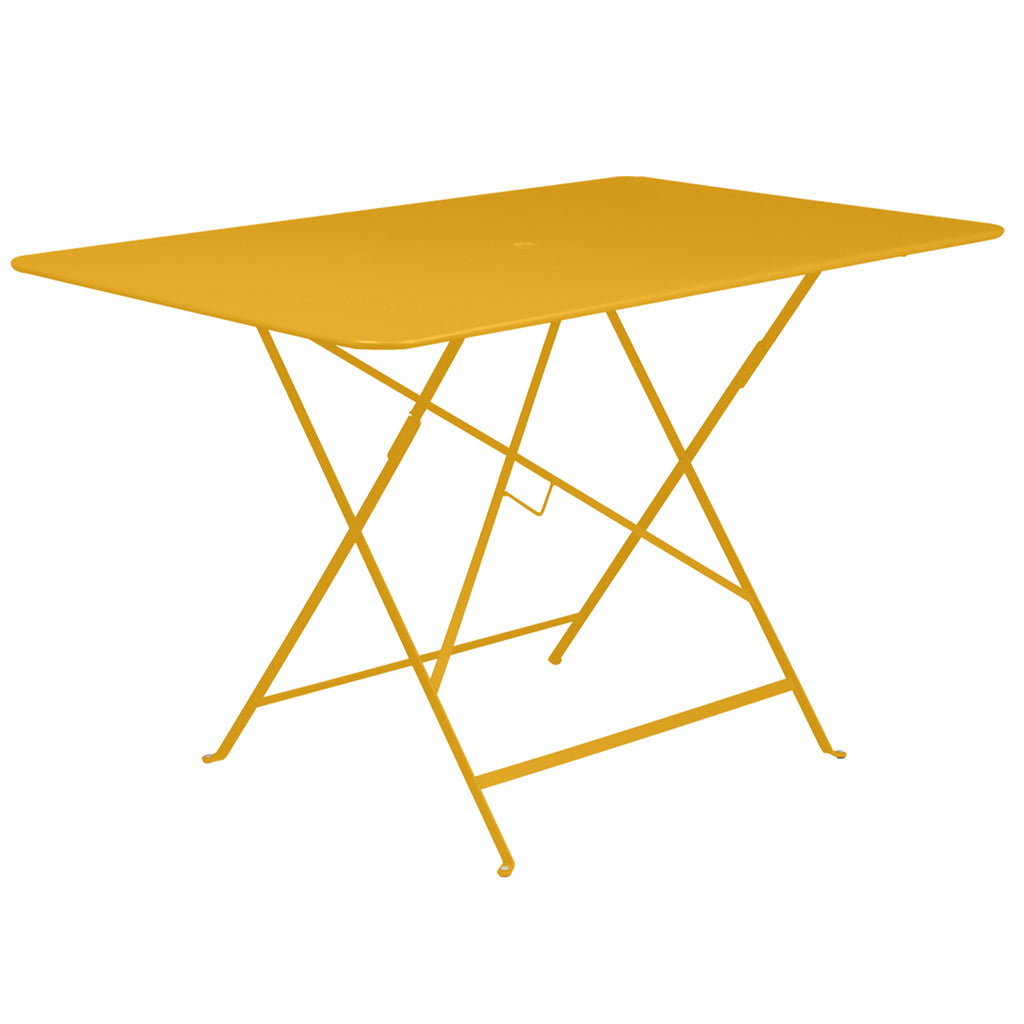 Bistro Rectangular Metal Table, Honey