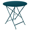 Bistro Round Metal Table 77cm, Storm Grey