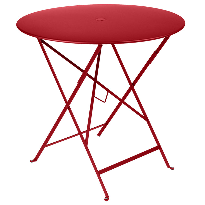 Bistro Round Metal Table 77cm, Storm Grey