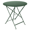 Bistro Round Metal Table 77cm, Storm Grey