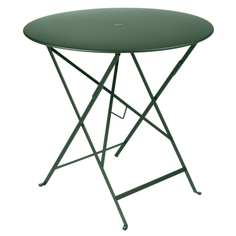 Bistro Round Metal Table 77cm, Storm Grey