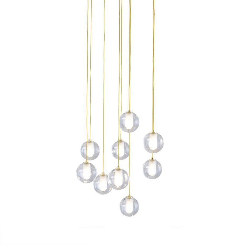 Calot Suspended Pendant Light - Set of Nine