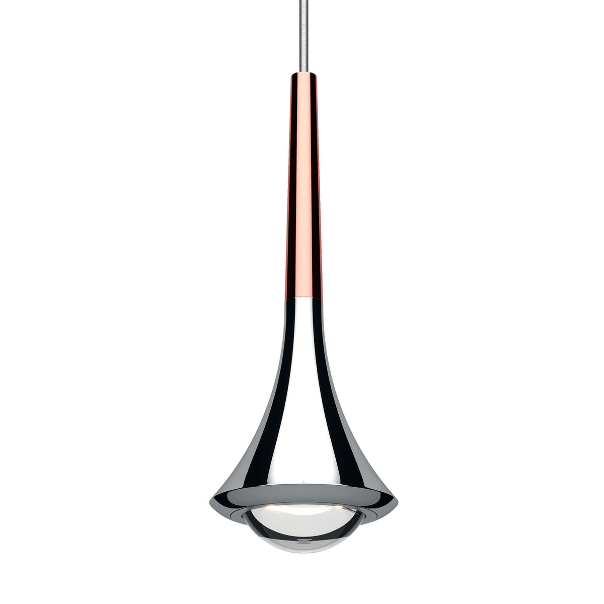 Rain Pendant Light, Chrome - Lodes