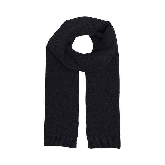 Merino Wool Scarf, Deep Black - Colorful Standard