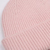 Merino Wool Beanie, Faded Pink