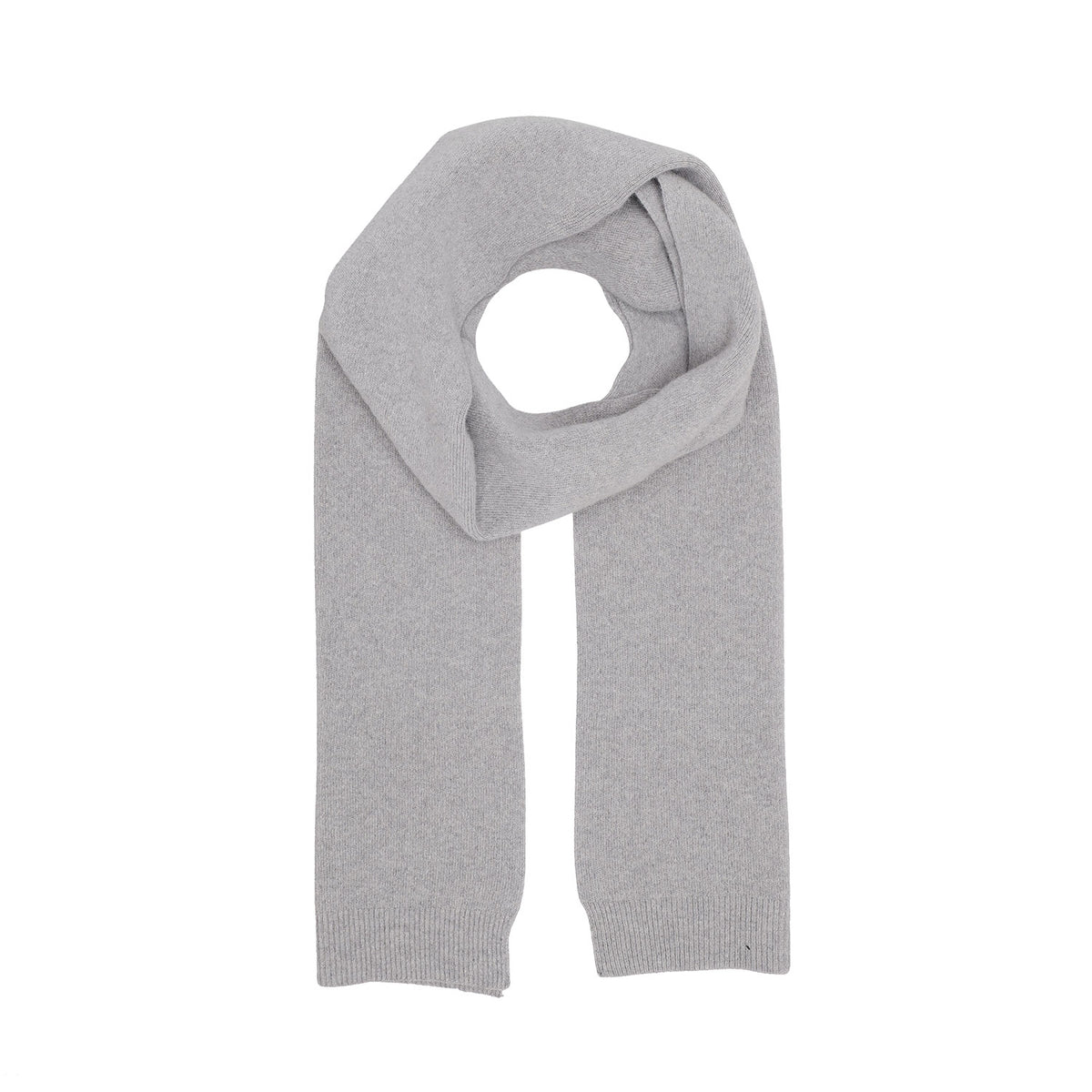 Merino Wool Scarf, Heather Grey - Colorful Standard