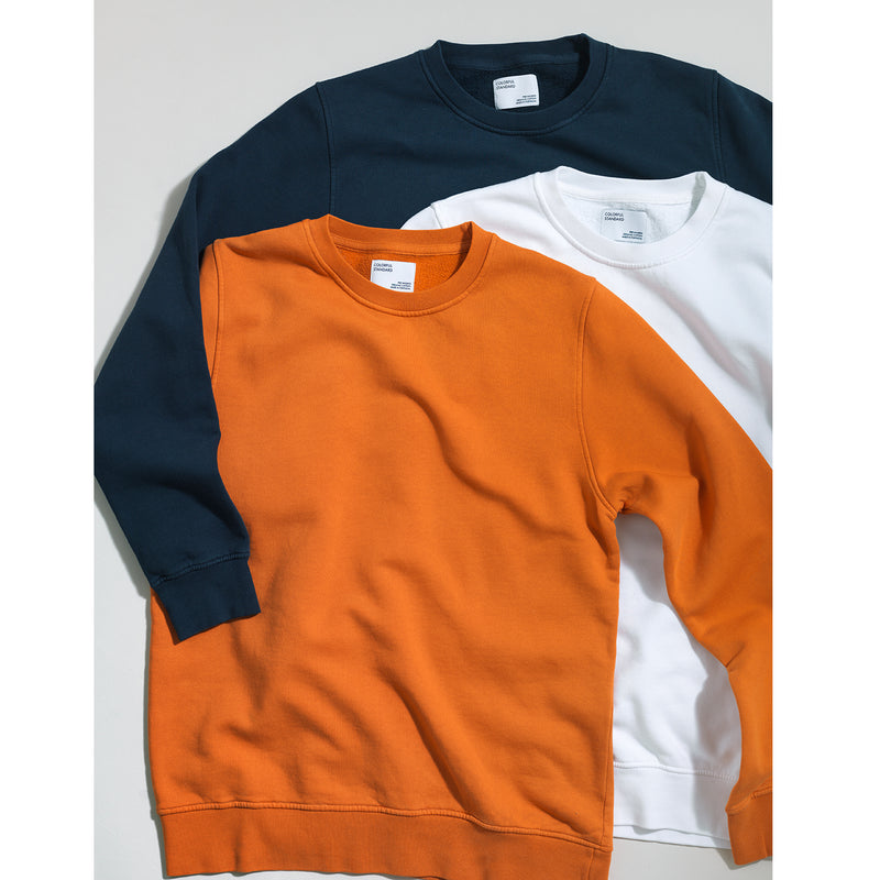 Classic Organic Unisex Sweatshirt, Burned Orange