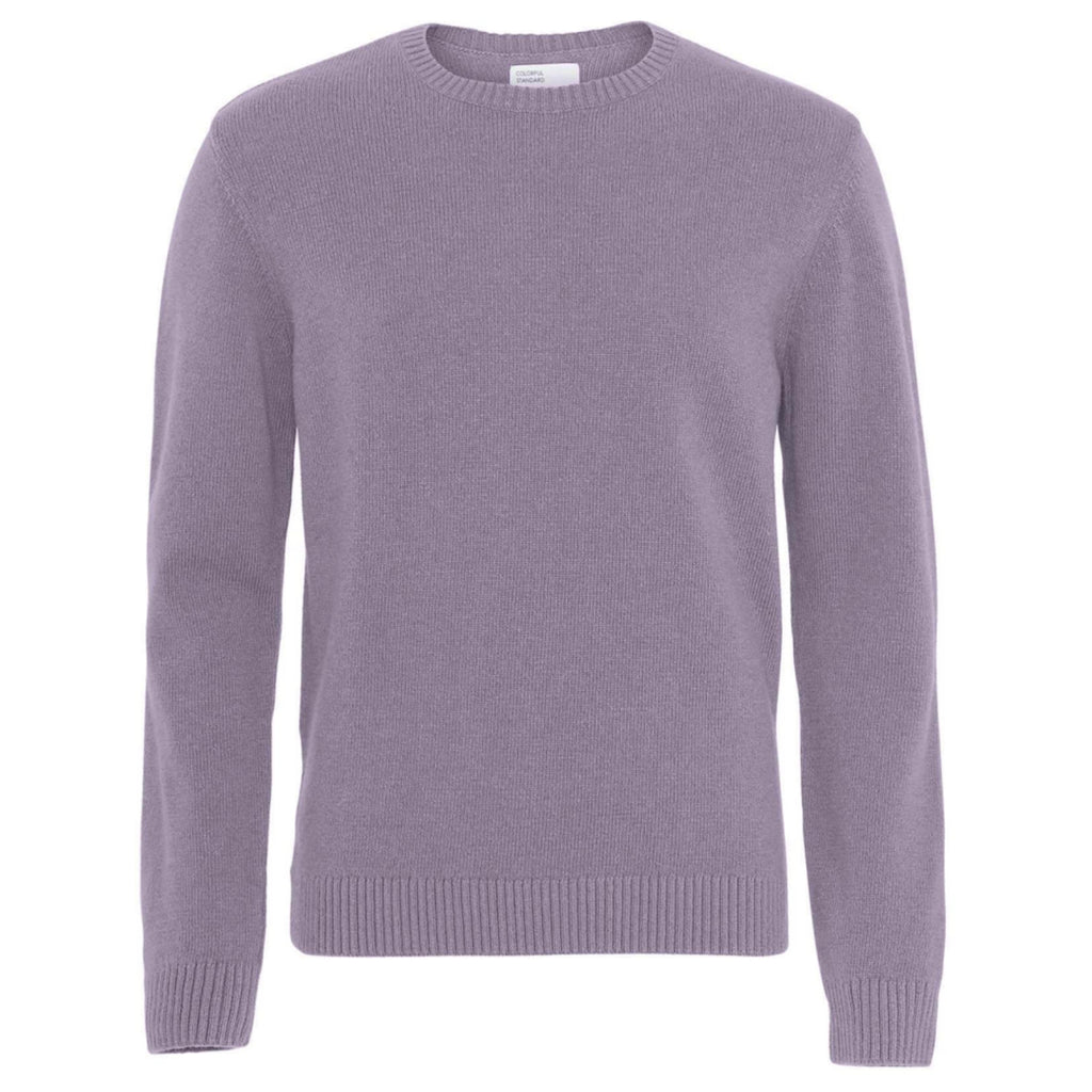 Classic Unisex Merino Wool Jumper, Purple Haze