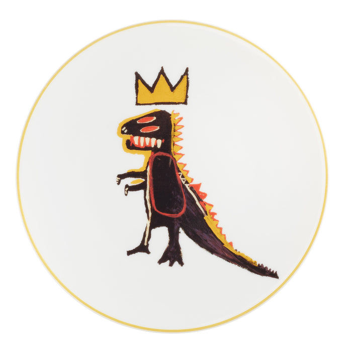 Basquiat "Dragon" Porcelain Plate, 21cm - Ligne Blanche